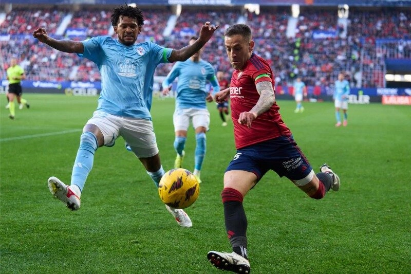 Celta Vigo đủ sức đánh bại Osasuna