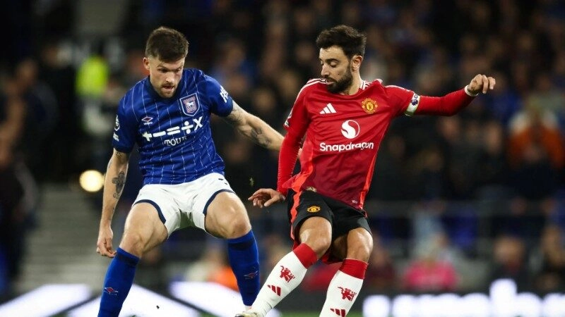 Man United khó thắng kèo chấp 1.25 trước Ipswich