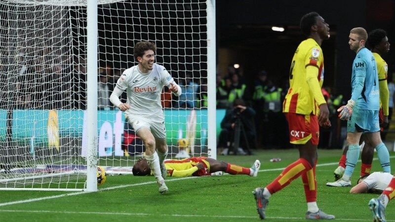 Swansea đủ sức hạ gục Watford